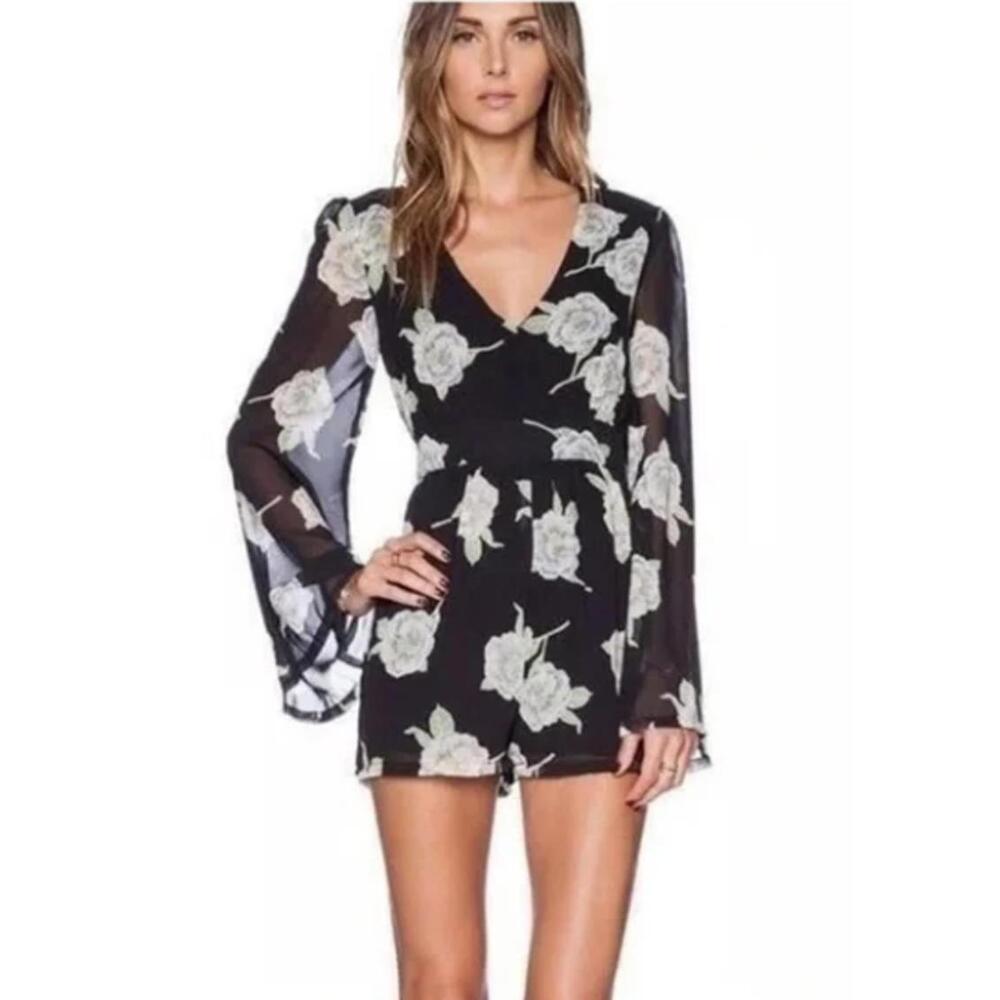 MINK PINK Romper - Blac, - Size - M